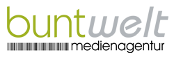 Logo buntwelt [medienagentur]